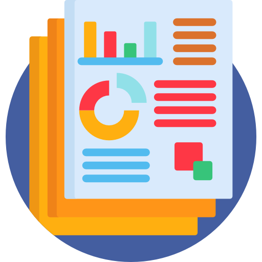 Animation of analytics and stats